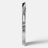 冬の川凍ってい上のアーチ橋 Case-Mate iPhoneケース (裏面 / 右)