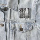 冬の常緑の森林 缶バッジ (インサイチュ)