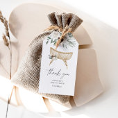 冬の常緑の赤ん感謝してい坊のシャワーあなたがギフトラベル ギフトタグ