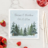 冬の常緑素朴雪結婚の (インサイチュ)