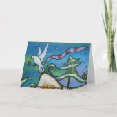 冬の平和クリスマスカード シーズンカード (裏面)