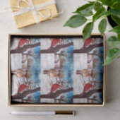 冬の平静の（鳥）ショウジョウコウカンチョウ 薄葉紙 (ギフト)