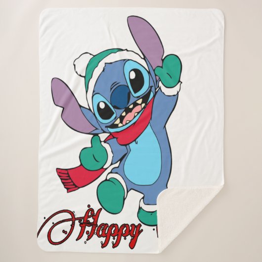 冬の幸せな季節 シェルパブランケット (正面)