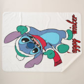 冬の幸せな季節 シェルパブランケット (正面(横))