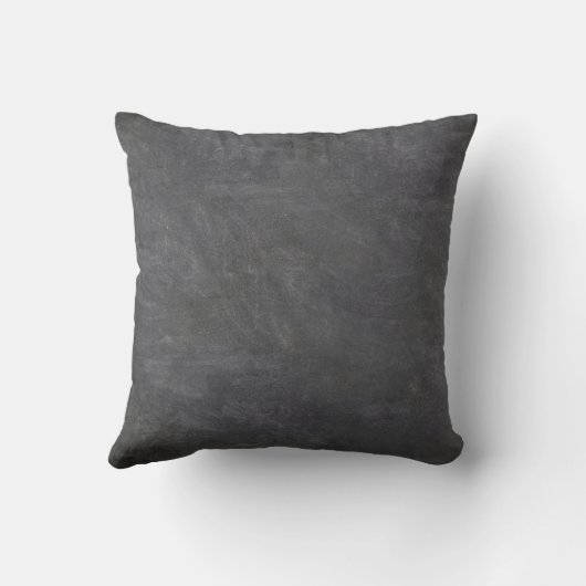 冬の庭の白と灰色のヴィンテージ クッション (裏面)