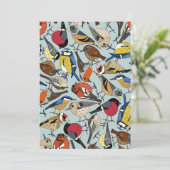 冬の庭の鳥ケラドンブルー シーズンカード (スタンド正面)