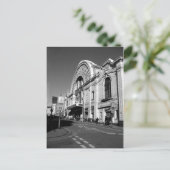 冬の庭園(B/W) ポストカード (スタンド正面)