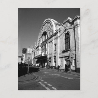 冬の庭園(B/W) ポストカード