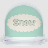 冬の引用文かわいいスノーフレーク雪のヴィンテージの外観 (裏面)