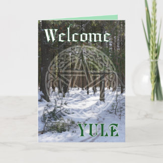 冬の影と光 カード