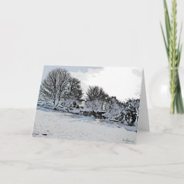 『冬の影』、ハーシェルとウッドリ。 カード