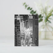 冬の後シカゴの北ミシガン通り ポストカード (スタンド正面)