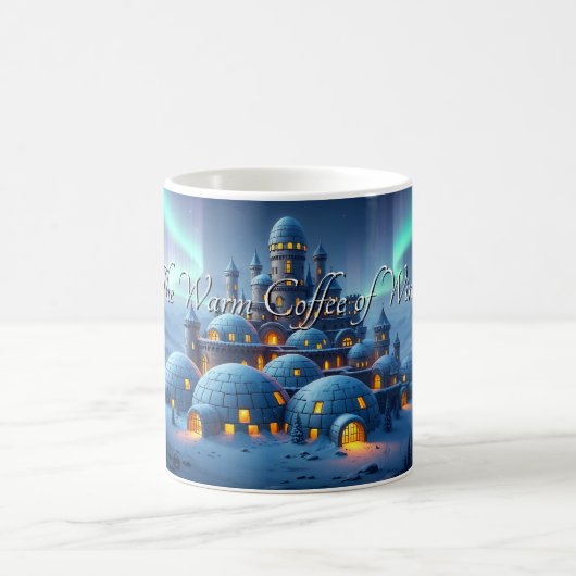 冬の心臓の城 コーヒーマグカップ (中央)