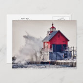 冬の怒り ポストカード (正面/裏面)