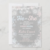 冬の性は素朴な招待状を明らかにします明らかにします 招待状 (正面)