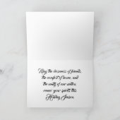 冬の情景 季節のご挨 シーズンカード (内部)