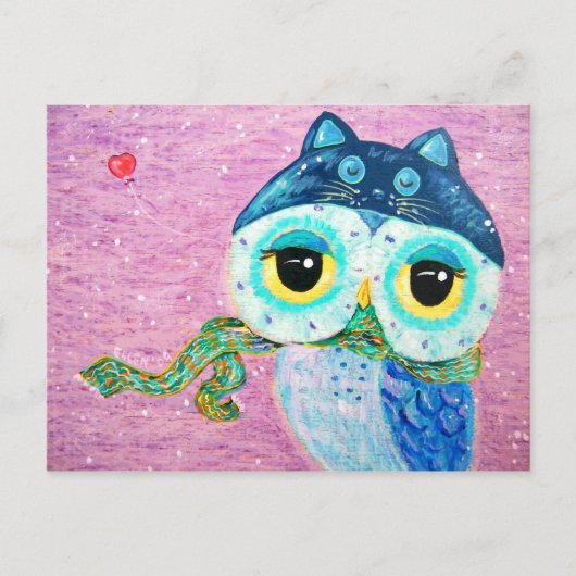 冬の愛 ポストカード (正面)