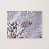 冬の戦士アメリカンロビン ジグソーパズル (横)