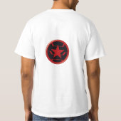 冬の戦士Tシャツ Tシャツ (裏面)