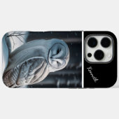 冬の抱擁するスノーフクロウ Case-Mate iPhoneケース (裏面 (横))