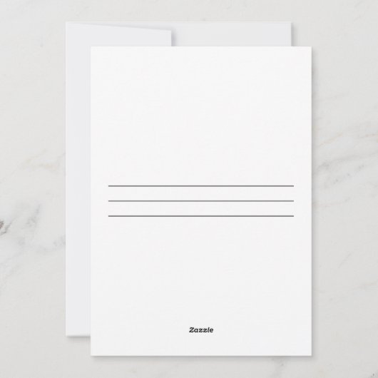 冬の抱擁 – クリスマスカード (裏面)