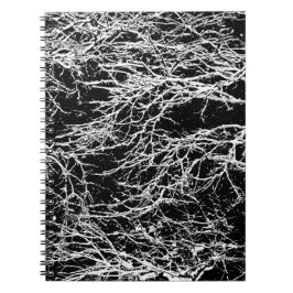 '冬の抽象芸術'ノートブック/ジャーナル ノートブック