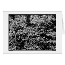 '冬の抽象芸術'ホリデーカード – シーズン