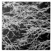 '冬の抽象芸術'五徳/タイル タイル (正面)