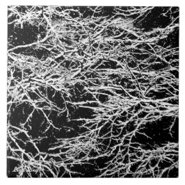 '冬の抽象芸術'五徳/タイル タイル