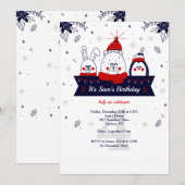 冬の招待状 招待状 (正面/裏面)