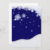 冬の招待状 招待状 (正面/裏面)