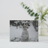 冬の挨拶カード ポストカード (スタンド正面)