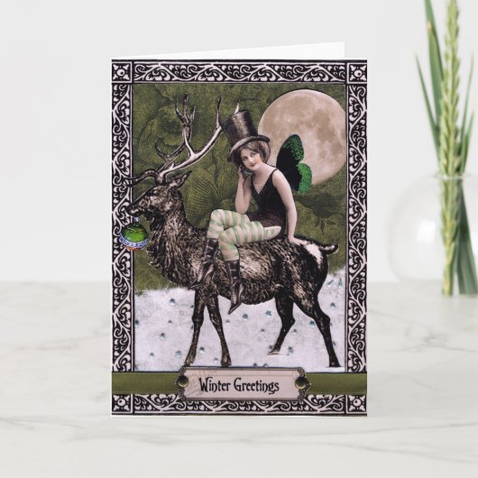 冬の挨拶 シーズンカード (正面)