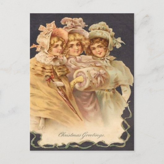 冬の挨拶 ポストカード (正面)