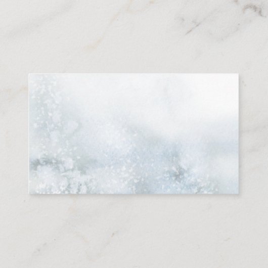 冬の推測キャンディエンクロージャカードの数 エンクロージャーカード (裏面)