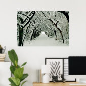 冬の散歩ポスター ポスター (ホームオフィス)