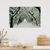 冬の散歩ポスター ポスター (キッチン)