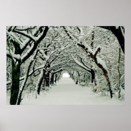 冬の散歩ポスター ポスター