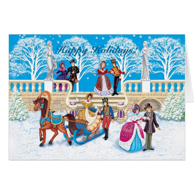 冬の散歩 (正面横)