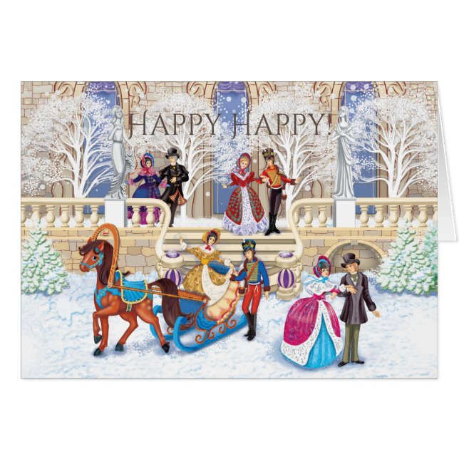 冬の散歩 (正面横)