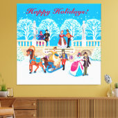 冬の散歩 キャンバスプリント (インサイチュ (リビング))