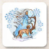 冬の散歩 コースター (正面)