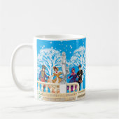 冬の散歩 コーヒーマグカップ (左)