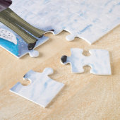 冬の散歩 ジグソーパズル (側面)