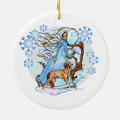 冬の散歩 セラミックオーナメント (裏面)
