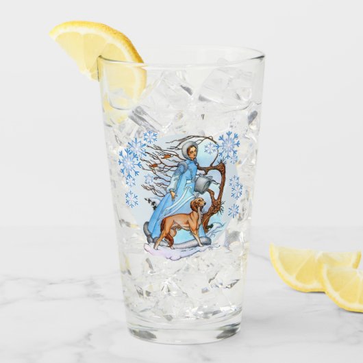 冬の散歩 タンブラーグラス (アイス正面)