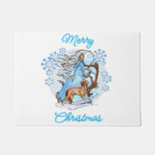 冬の散歩 ドアマット (正面)