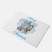 冬の散歩 ドアマット (アングル)