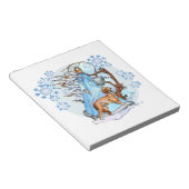 冬の散歩 ノートパッド (アングル)