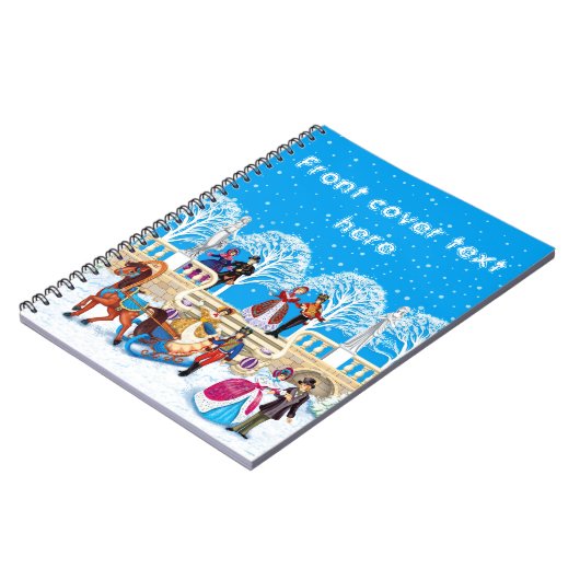 冬の散歩 ノートブック (左側)